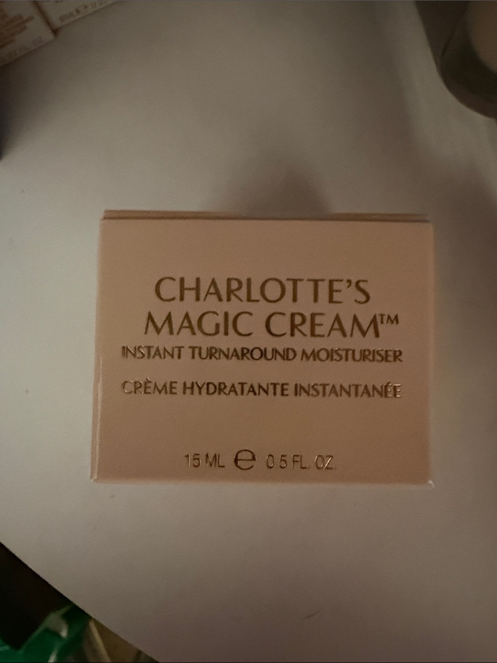 Charlotte Tilbury Magic Cream Moisturiser - Cream / Gold Lettering